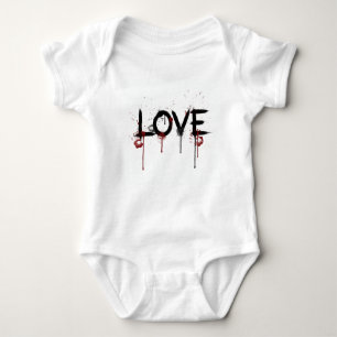 Fractured Affection" Baby Bodysuit