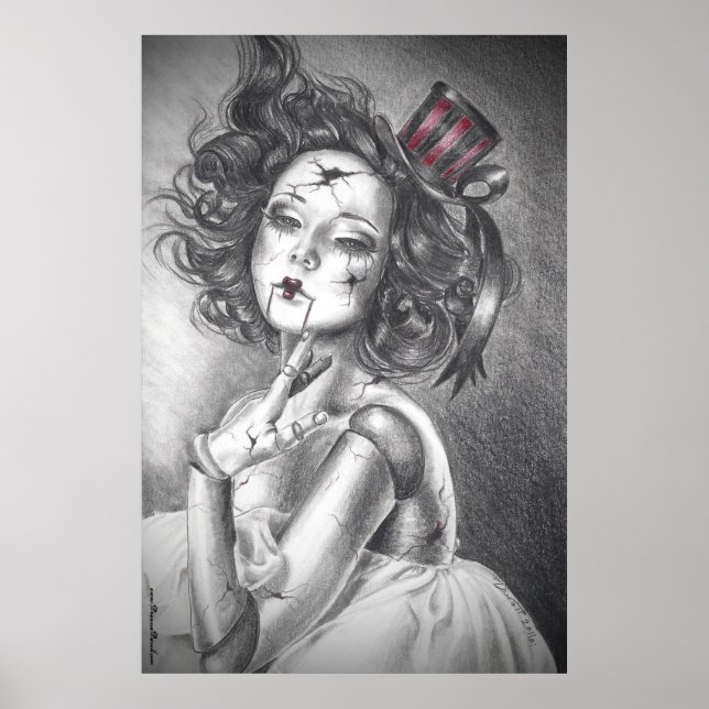 Fractured Beauty Poster Broken Doll Poster (Front)