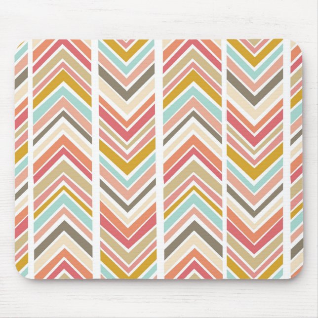 Fractured Chevron Mouse Pad (Front)