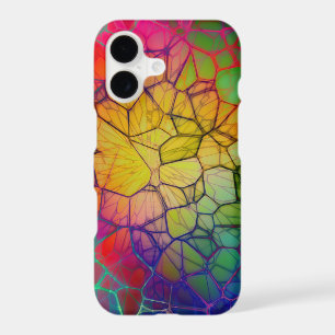Fractured-Colourful Stained Glass Mosaic