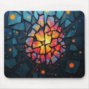 Fractured Explosion Mouse Pad