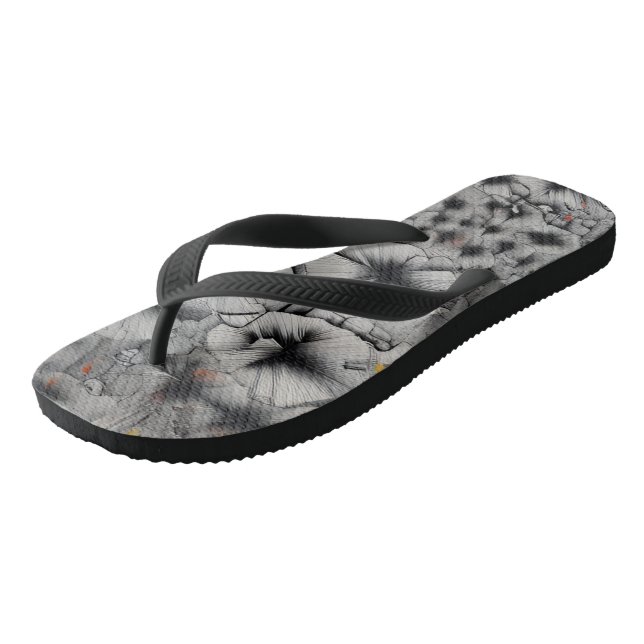 Fractured Florals Thongs (Angled)