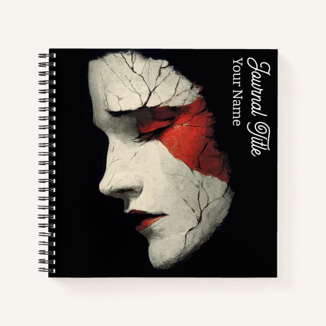 Fractured Grace Journal — Custom Name & Title (Front)