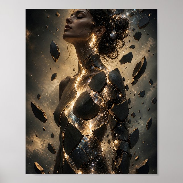 Fractured Into Infinity Poster (Front)
