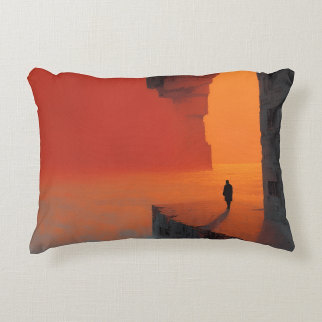 Fractured mind No. 1 Decorative Cushion (Front)