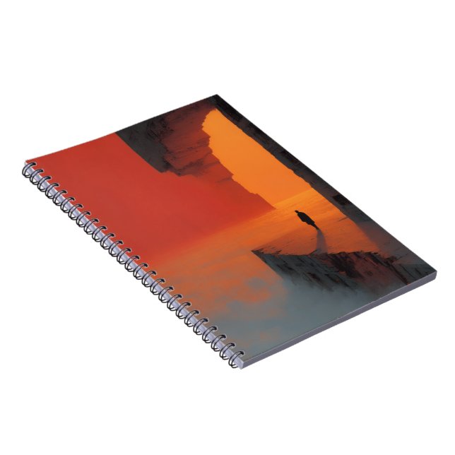 Fractured mind No. 1 Notebook (Right Side)