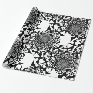Fractyl Pterodactyl Swarm Wrapping Paper