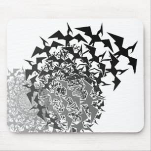 Fractyl Pterodactyl Two Swarms Mouse Pad