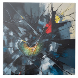 Fragile And Complex Ceramic Tile