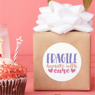 Fragile Handle With Care - Small Business Sticker