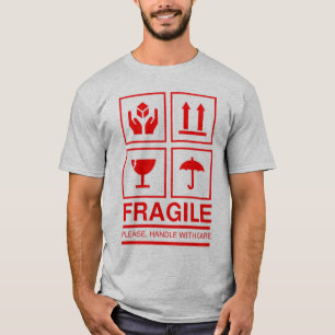 Fragile Handle With Care Symbol T-Shirt