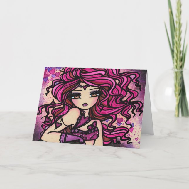 "Fragile Heart" Fairy Card (Front)