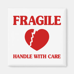 Fragile Heart Handle With Care Magnet