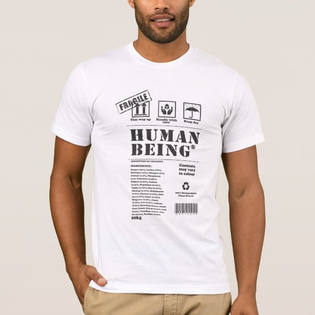 Fragile-human T-Shirt (Front)