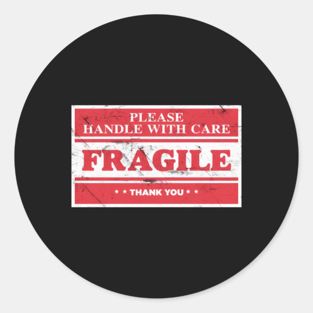 Fragile Label Please Handle With Care Emotional Pa (Front)