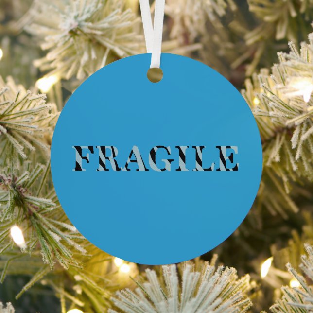Fragile Metal Tree Decoration (Insitu)