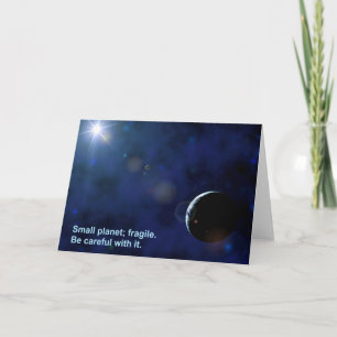 Fragile Planet Card