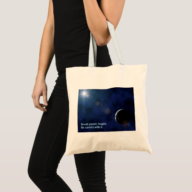 Fragile Planet Tote Bag (Front (Product))