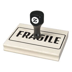 FRAGILE RUBBER STAMP