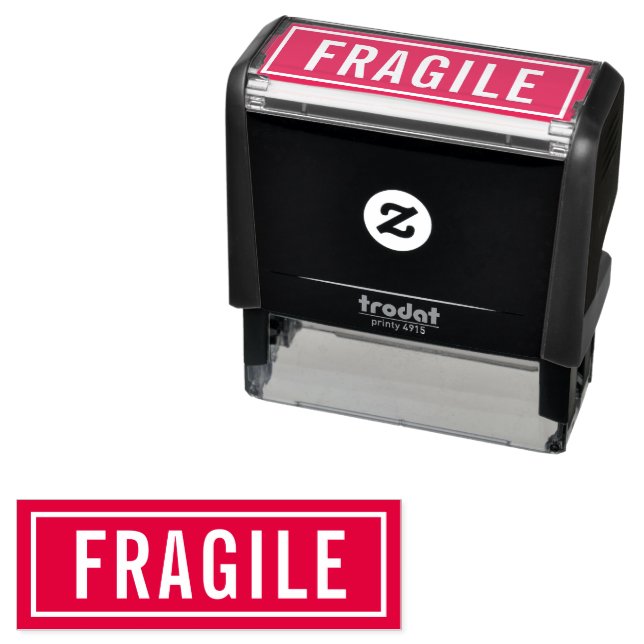 Fragile Self-inking Stamp (In Situ)