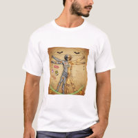 Fragile Skeleton Meme – Vitruvian Man Cracked Paro