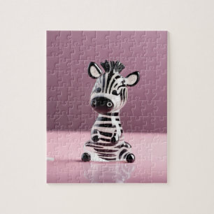 Fragile Zebra Jigsaw Puzzle