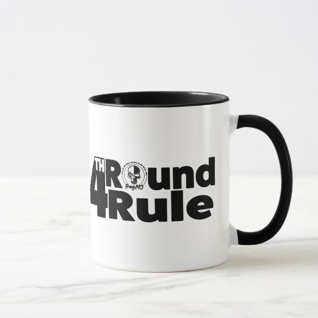 FragM3 Gaming Fourth Round Rule Mug (Right)