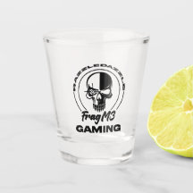FragM3 Gaming RazzleDazzle Shot Glass in Black