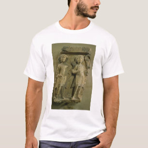 Fragment of a bas-relief plaque depicting two sold T-Shirt
