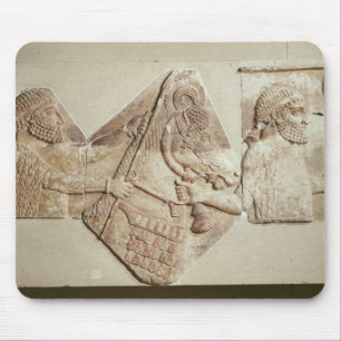 Fragment of a depicting Median tributaries Mouse Pad