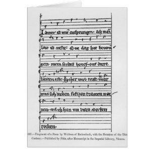 Fragment of a poem