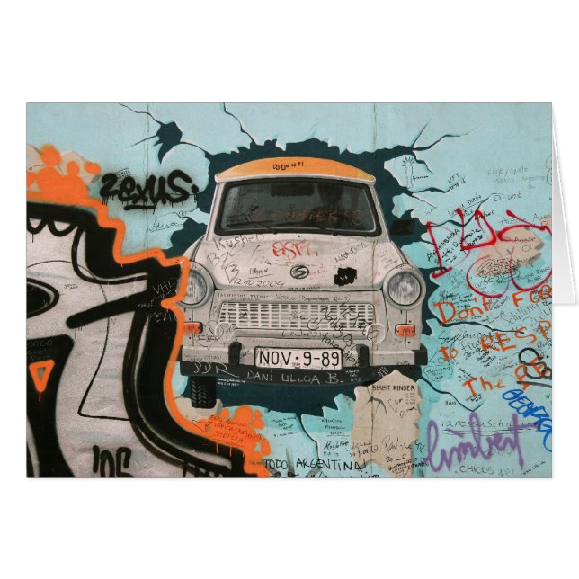Fragment of Berlin wall (Front Horizontal)