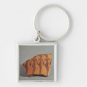 Fragment of pottery key ring