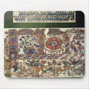 Fragment of textile depicting Jonah and the Whale Mouse Pad