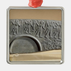 Fragment of the Hunters Palette Metal Ornament