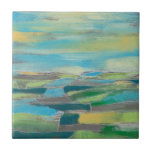 Fragmented Field I Ceramic Tile<br><div class="desc">Home Décor</div>