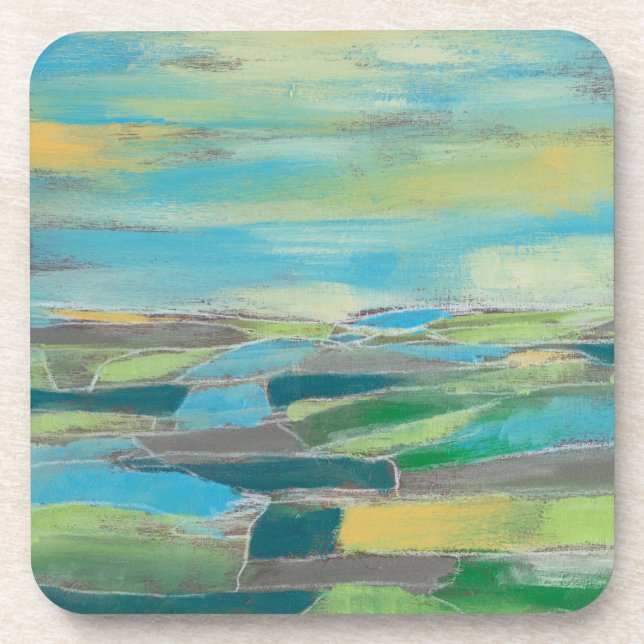 Fragmented Field I Coaster (Front)