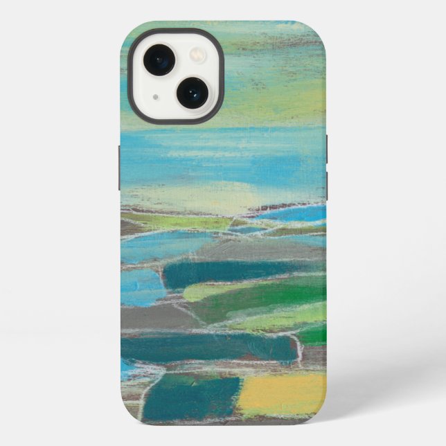Fragmented Field I iPhone Case (Back)