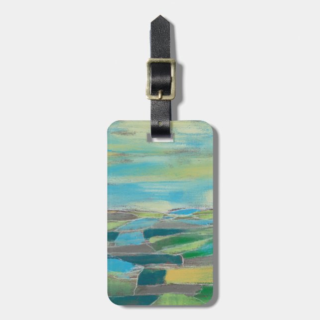Fragmented Field I Luggage Tag (Front Vertical)