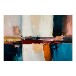 Fragmented Horizon Poster