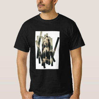 Fragmented Portrait Tee – Modern Abstract Aestheti