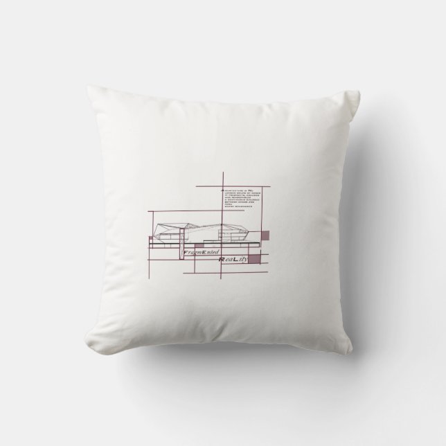 Fragmented Reality – Architectural Expression Cushion (Front)