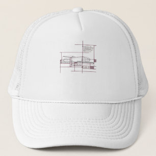 Fragmented Reality – Architectural Expression Trucker Hat