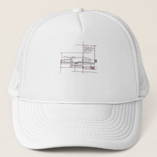 Fragmented Reality – Architectural Expression Trucker Hat