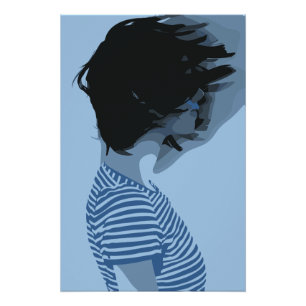 Fragmented Reflection Poster