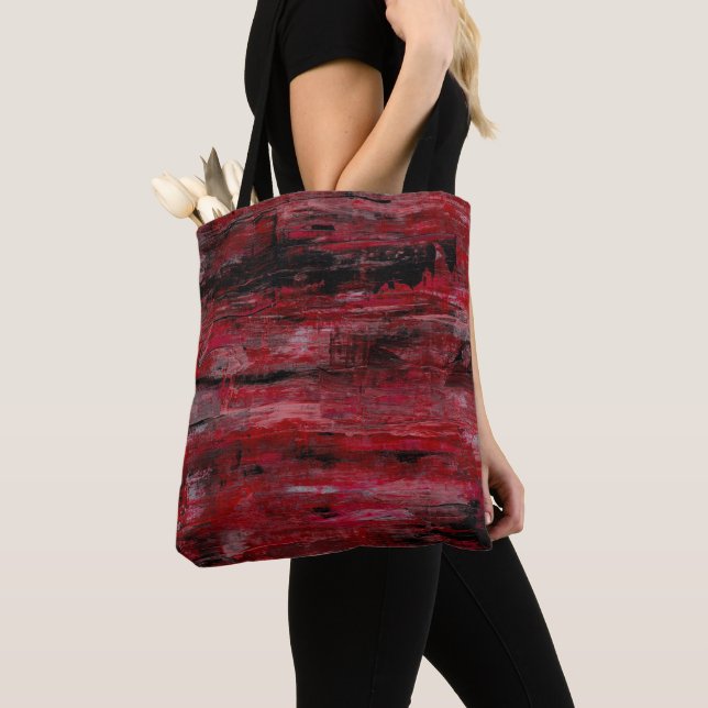 Fragmented Skies Tote Bag (Close Up)
