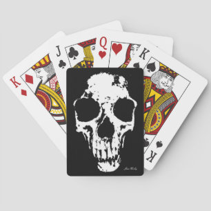 Fragmented Skull Playing Cards