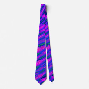 Fragmented Waves Tie