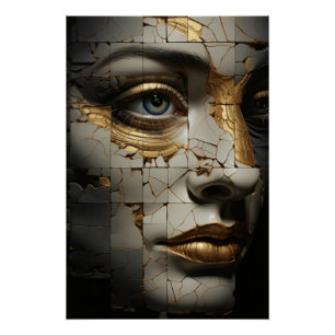 Fragments of Self Glossy Poster