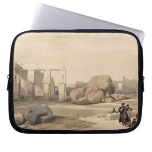 Fragments of the Great Colossus at The Memnonium, Laptop Sleeve
